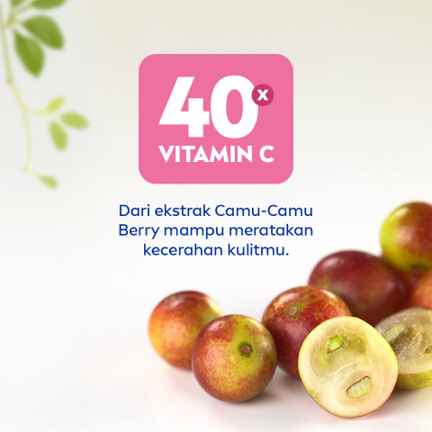 NIVEA Body Cream Extra Bright Radiant & Smooth UV Filter 100ml - Hand body krim lotion moisturizer mencerahkan kulit kusam halus lembut badan glowing brightening tone up serum melembabkan kulit kering - 40x Vitamin C UVA UVB Filter 8 Super food Image3