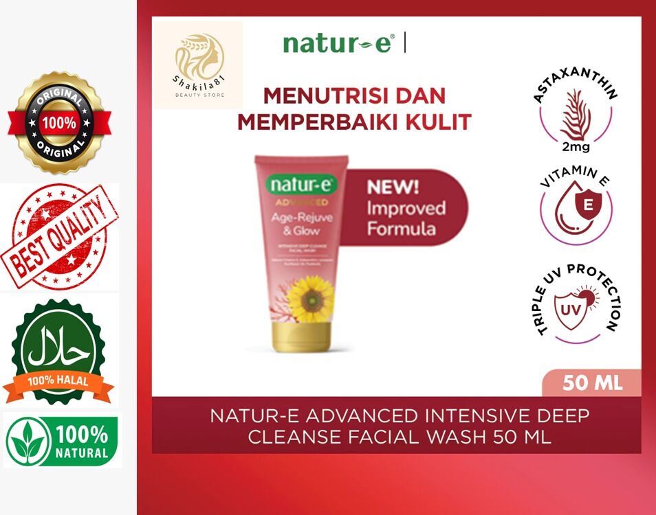 Natur-E Advanced Intensive Deep Cleanse Face Wash 50ml