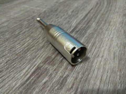 Jack converter: Canon Female to Male - Out Akai Mono 6.5mm Image3