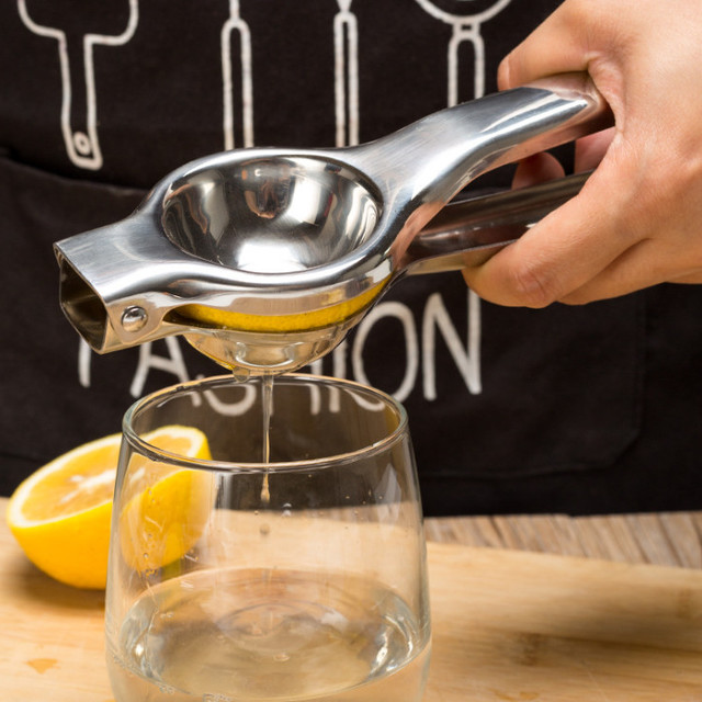 Alat Peras Jeruk Lemon Squeezer Stainless Steel Perasan Jeruk Lemon