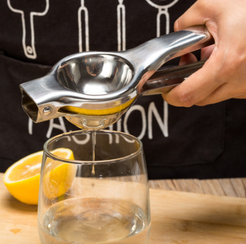 Alat Peras Jeruk Lemon Squeezer Stainless Steel Perasan Jeruk Lemon Image1