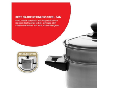 Maspion Multi Electric Cooker MEC 2750 / Panci Listrik Serbaguna 400W Image4