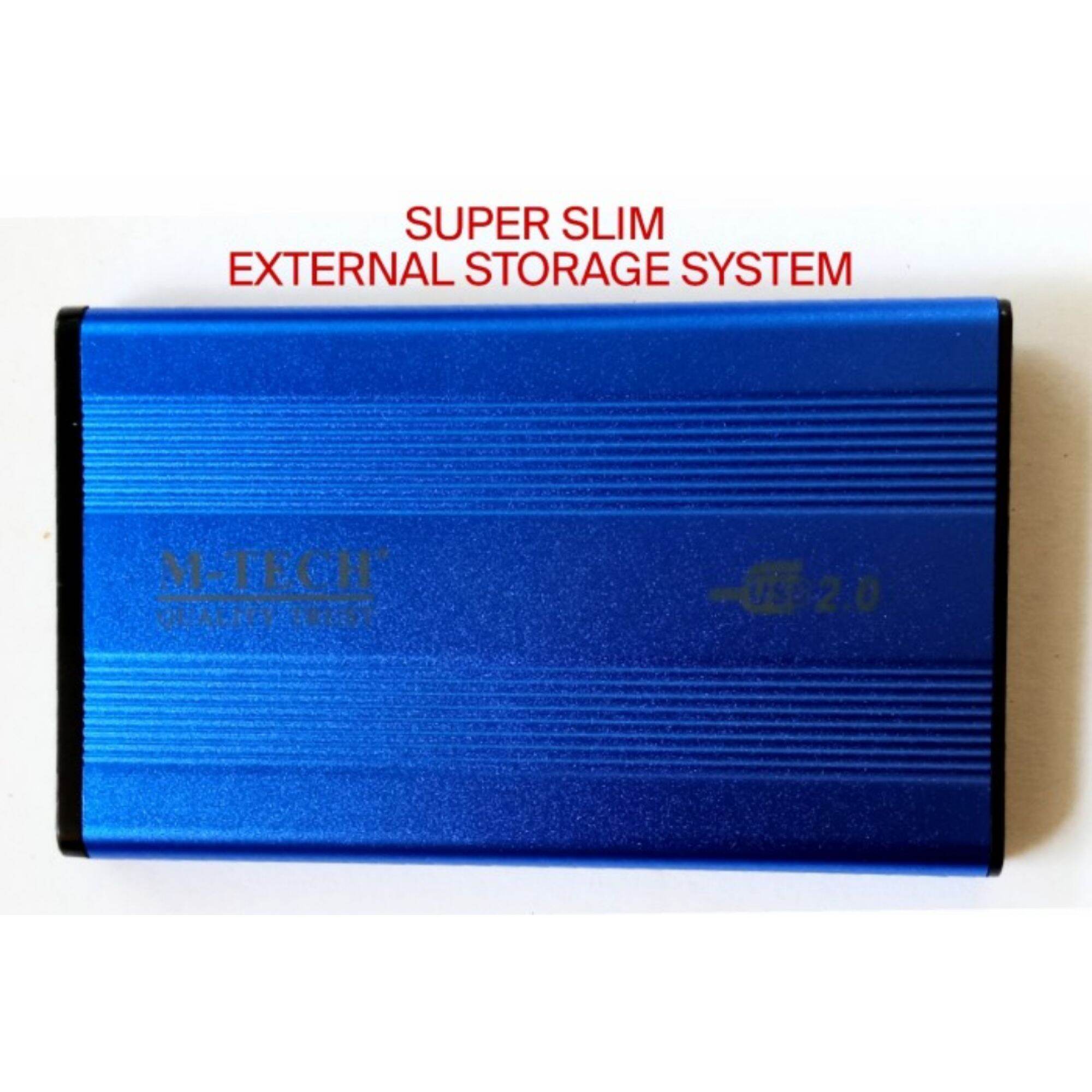 CASING EXTERNAL STORAGE SYSTEM USB 2.0 IDE ATA HDD 2.5 M-TECH
