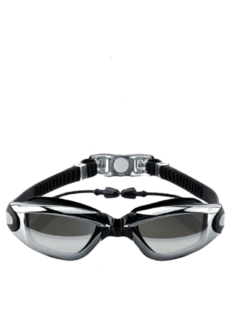 Hamlin Qanic Kacamata Renang Dengan Penutup Telinga Perfect Design Material Polycarbonate ORIGINAL - Black