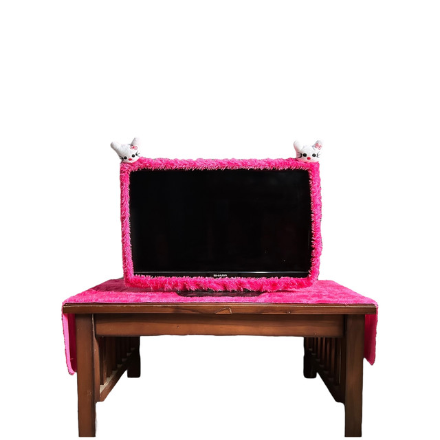 2in1 Tv Karakter 32inch & Taplak Meja Polos