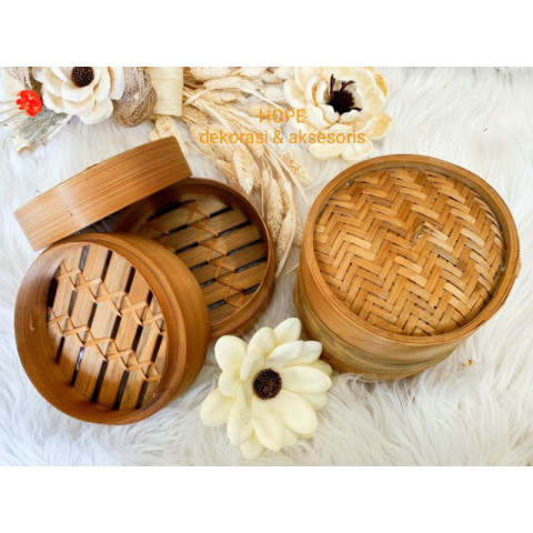 KLAKAT DIMSUM / WADAH DIMSUM RUSTIK