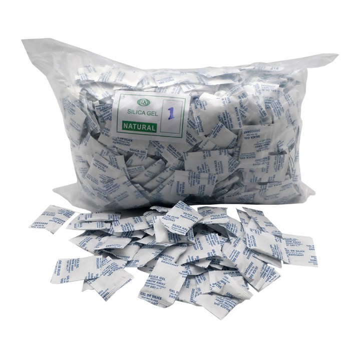 silica gel natural 1gr food grade untuk makanan 1kg surabaya
