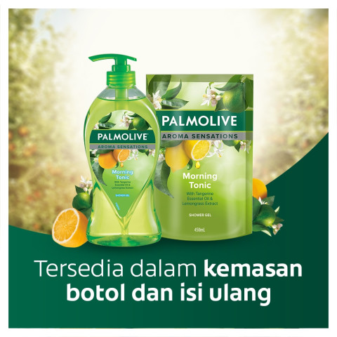 Palmolive Aroma Sensations Morning Tonic Shower Gel/Sabun Mandi 750 ml Image5