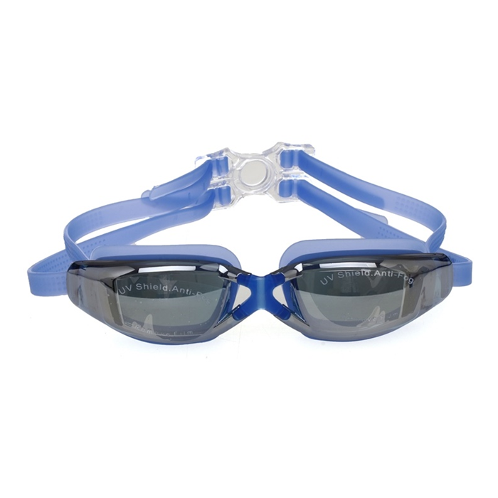 Hamlin Qanic Kacamata Renang Anti Fog UV Protection Dewasa Perfect Design Lens Material PC ORIGINAL - Blue