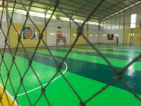 JARING FUTSAL jaring mandi bola JARING BASKET JARING VOLI PENGAMAN YS ORIGINAL 2 X 20 MESH 5 CM Image3