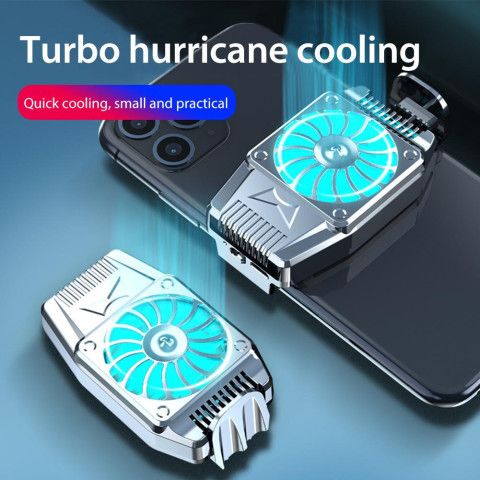 RondaFul Smartphone Cooling Fan Kipas Pendingin Radiator Heat Sink Image2