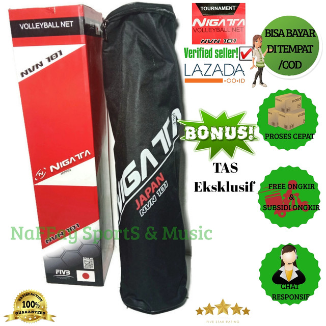 Professional Net Volly Nigata NVN 101 Tournament Sling Baja Designed in Japan Original