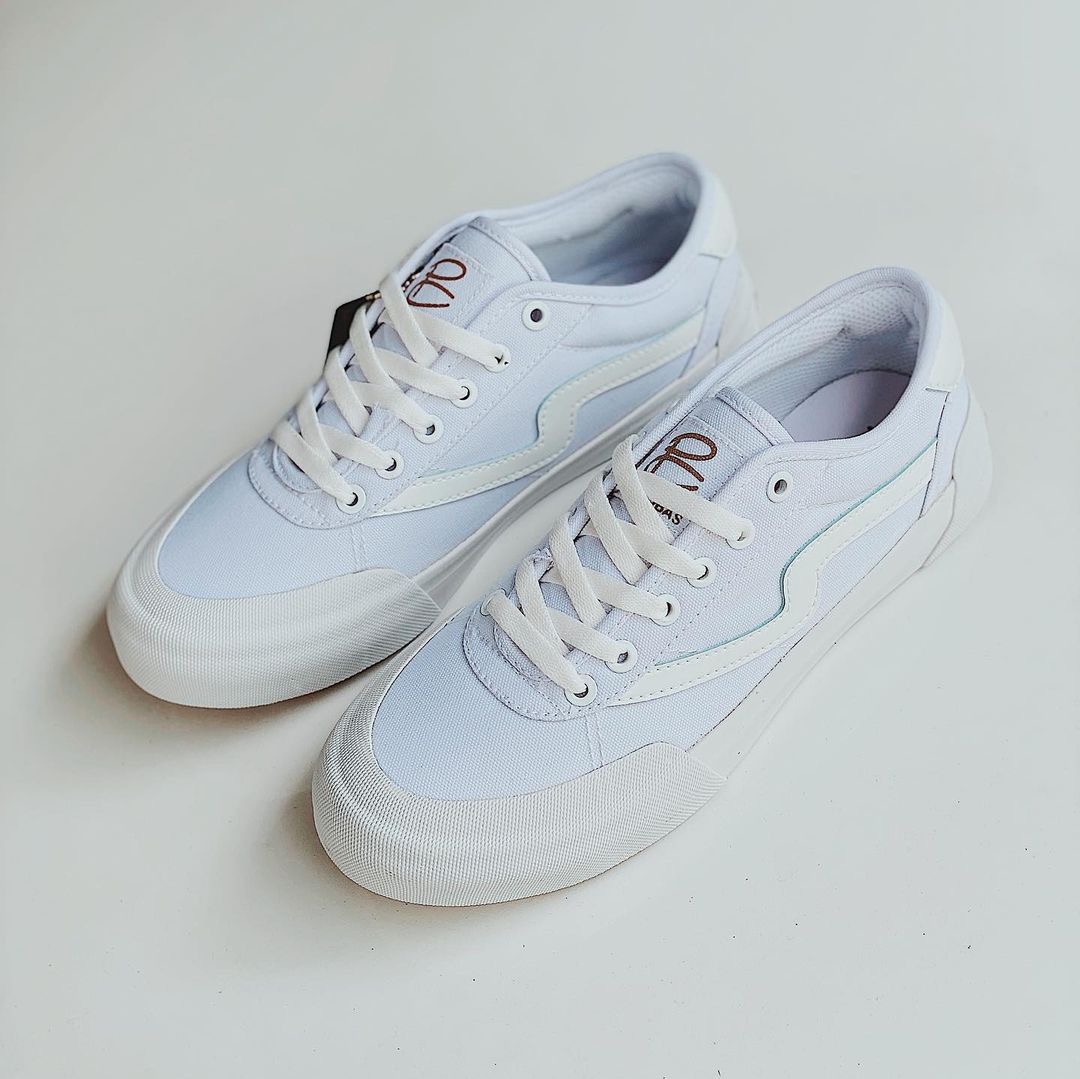 Patrobas New Ivan Low Triple White Made in Indonesia