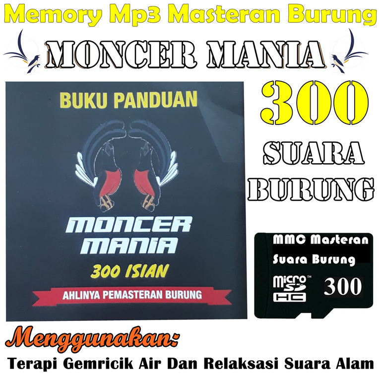 Memori Burung Mp3 Masteran Burung 336 300 Suara Burung Moncer Mania