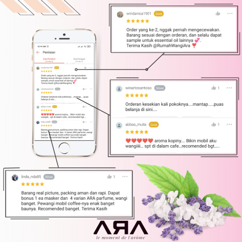 ARA Minyak Esensial Oil Pengharum Ruangan Aromaterapi - CITRONELLA Image3