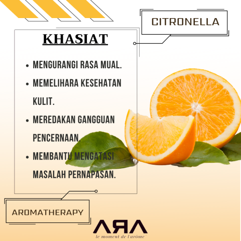 ARA Minyak Esensial Oil Pengharum Ruangan Aromaterapi - CITRONELLA Image2