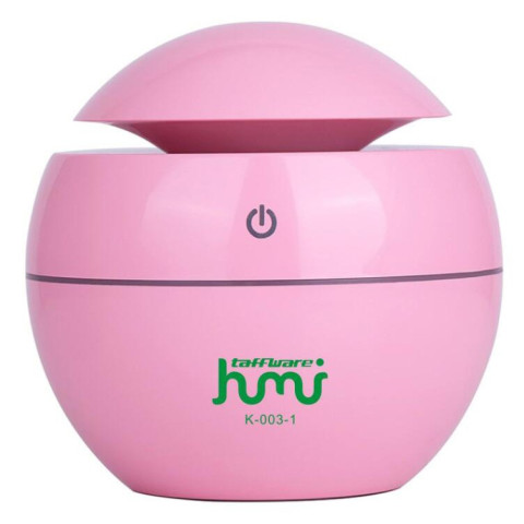 Air Humidifier Ultrasonic Aromatherapy Oil Diffuser Minimalist - HUMI K-003-1 - Pink Image1