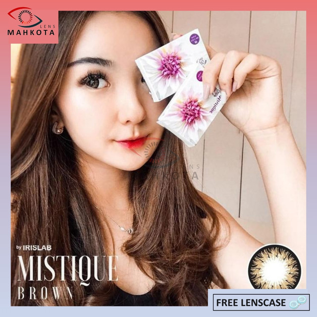 SOFTLENS LIVING COLOR MISTIQUE NORMAL & MINUS (-0.50 SD -6.00) IRISLAB BIG EYES DIA 16MM