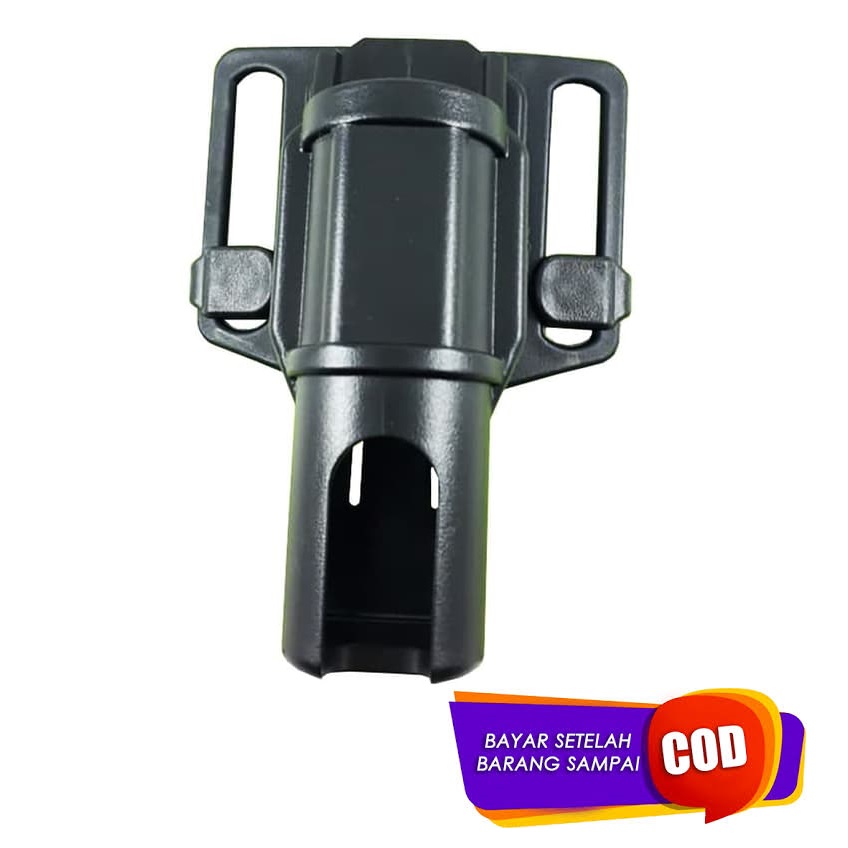 TokoBibib Baton Holder Holster Sarung Baton Case 360 Derajat JG9.5 - Hitam