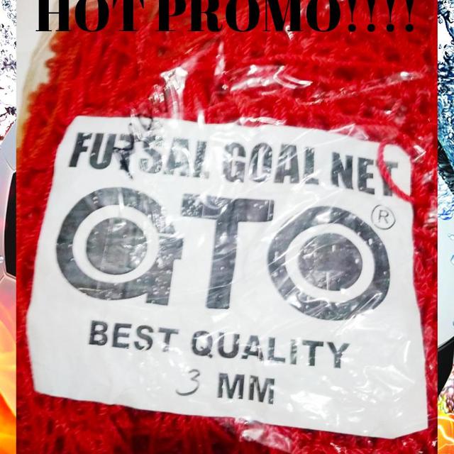 TERBARU 2019! PROMO TERBAIK JARING GAWANG FUTSAL 3MM GTO KUAT DAN TAHAN LAMA PEMAKAIAN