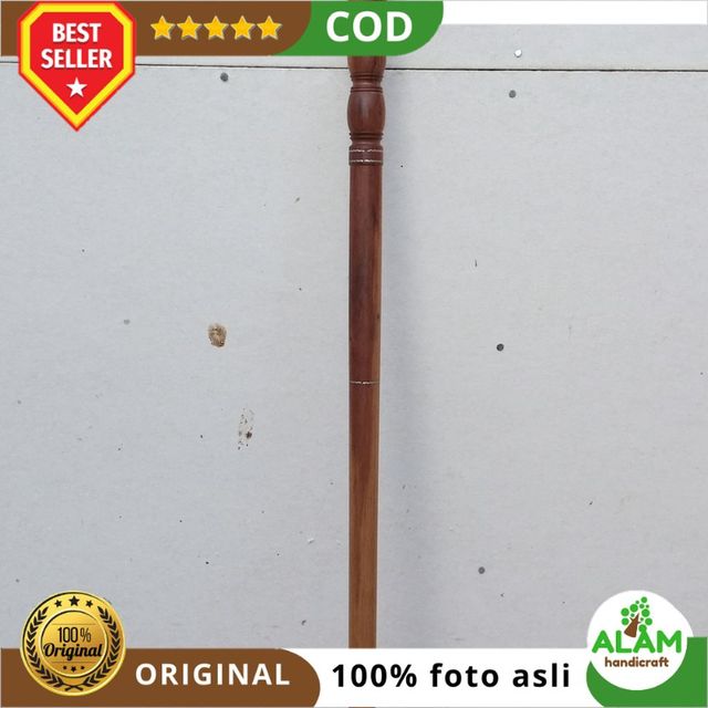 Tongkat Jalan Kayu Gaharu Wangi Panjang 95cm