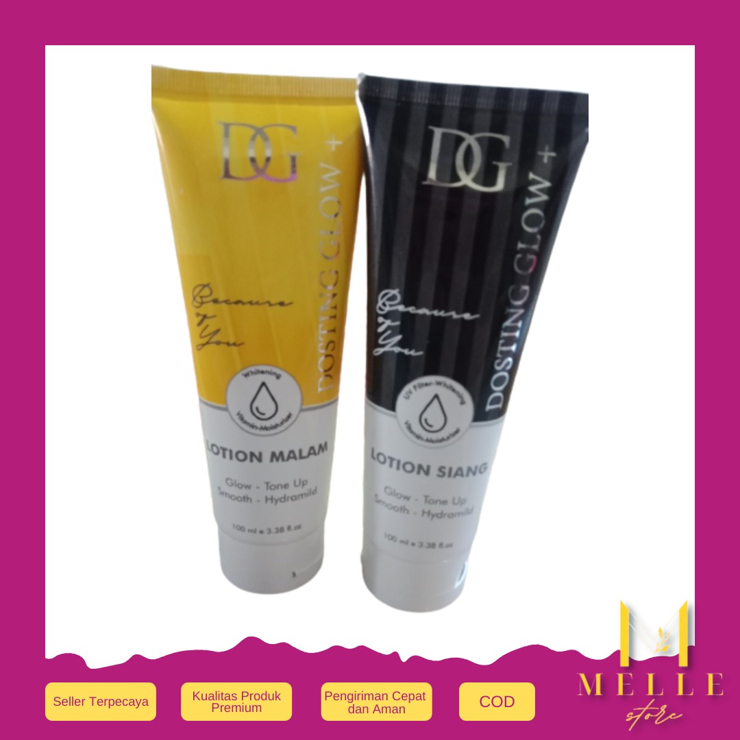 MELLE STORE - HAND BODY LOTION DOSTING GLOW + | DOSTING MALAM | TONE UP (✔️BPOM)
