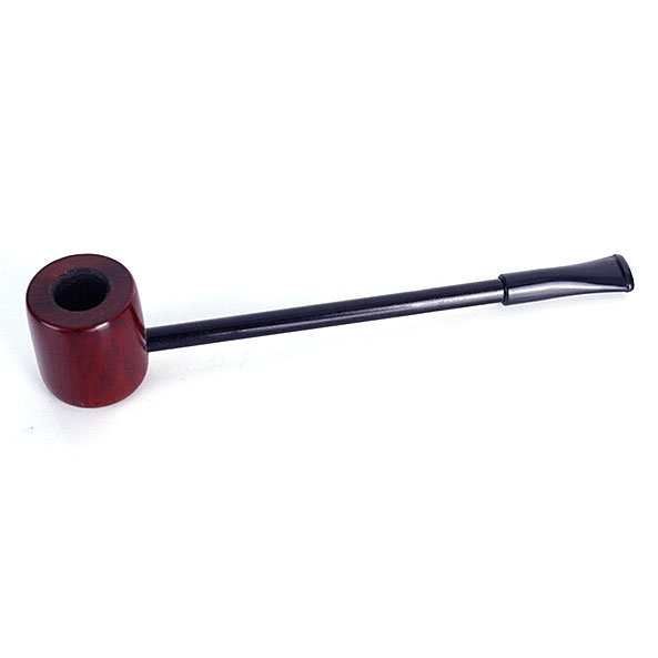 Popeye Flat Smoking Pipes Mahogany Wood / Pipa Rokok