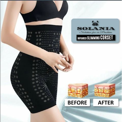 Celana Pelangsing Paha Betis Korset Tubuh Celana Infrared Dan Kawat Penyangga Dalaman Wanita Image5