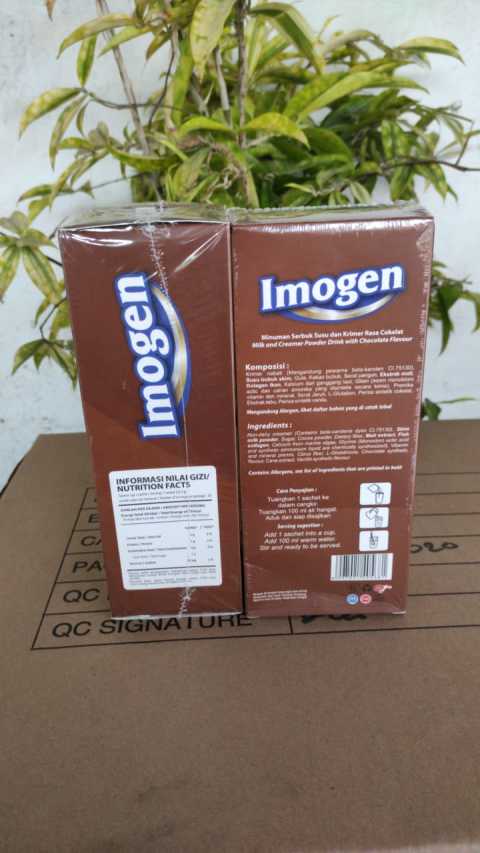 Paket 2 BOX IMOGEN COKLAT ORIGINAL Penambah Berat Badan isi 30 Sachet Image2