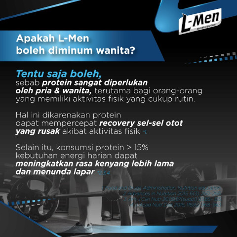 Twin Pack - L-Men Lose Weight Chocolate Cereal 300g / 12 Sachet - 15g Whey Protein - 6 Serving - Dilengkapi L-Carnitine Image5