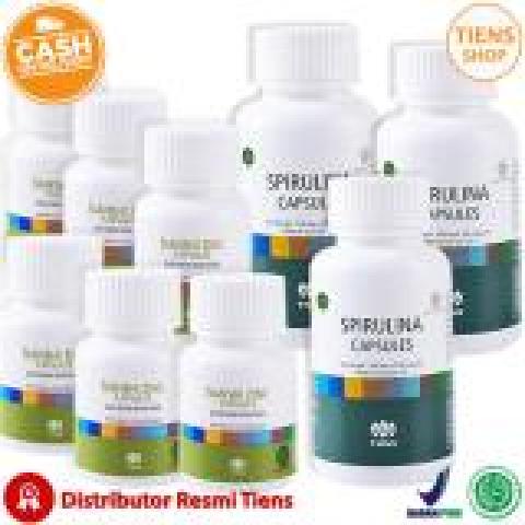 Tiens Shop Penggemuk Badan Herbal Paket Platinum [ 6 Zinc + 3 Spirulina ] + Gratis Kartu Distributor Tiens Image5