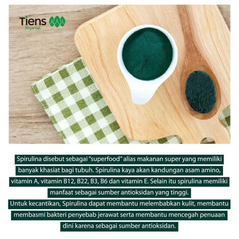 SUPER WEIGHT Herbal Penggemuk Gemuk Badan Paket Promo 2 Zinc 1 Spirulina + Member Card SCB Image5