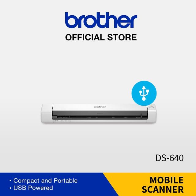 Brother Scanner DS640 Compact Mobile Document