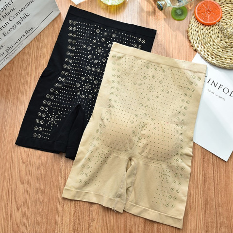 Celana Pelangsing Paha Betis Korset Tubuh Celana Infrared Dan Kawat Penyangga Dalaman Wanita Image3