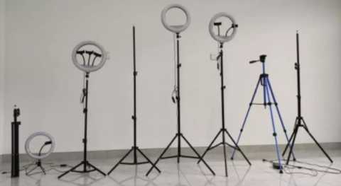 Paket Ring Fill Light Diameter 26 cm Dengan Tripod 3110 Bisa untuk live instagram Tiktok Youtube Image2