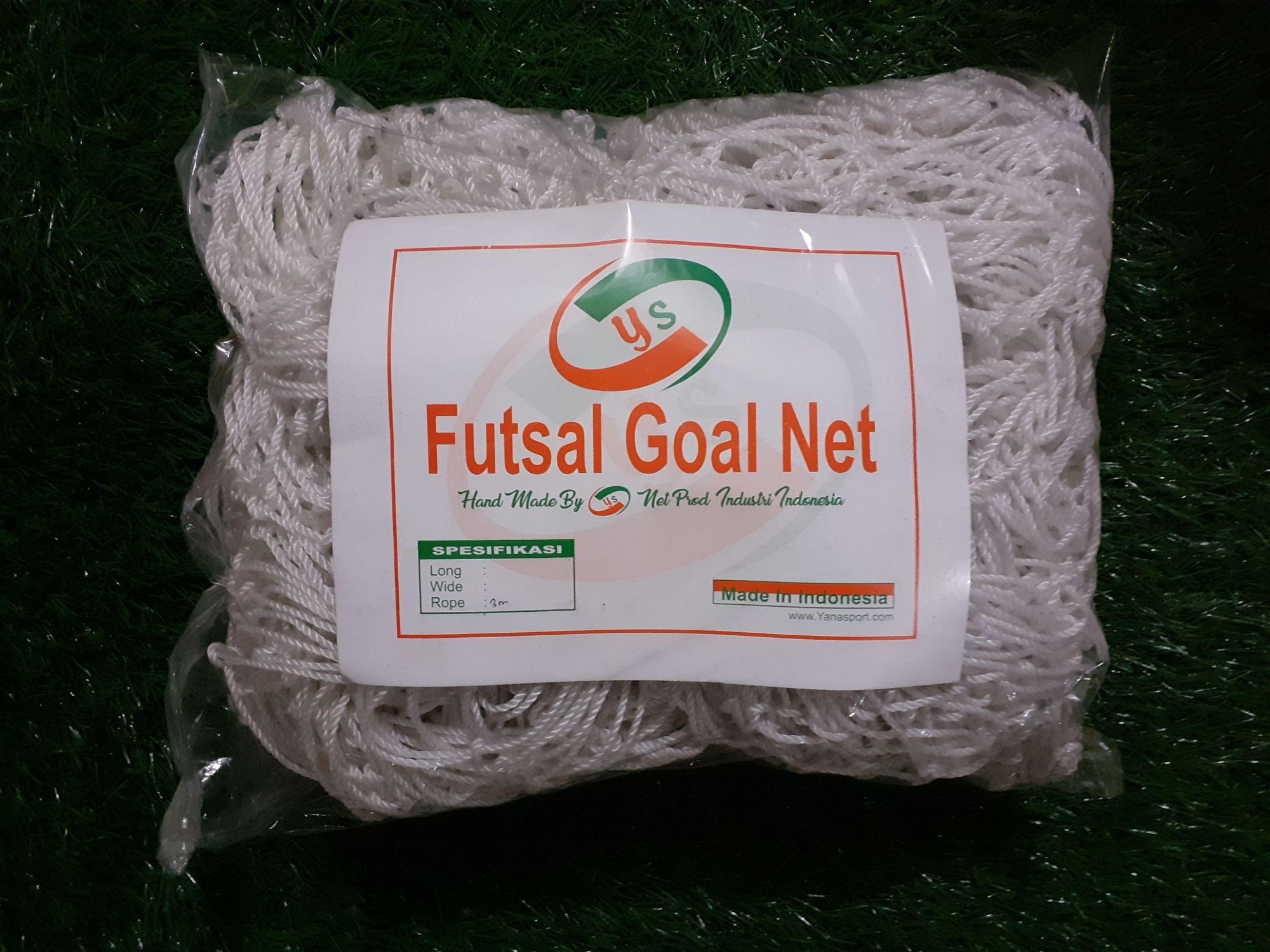 Jaring Gawang Futsal Ys Original M-3 Sepasang tali tebal berkualitas