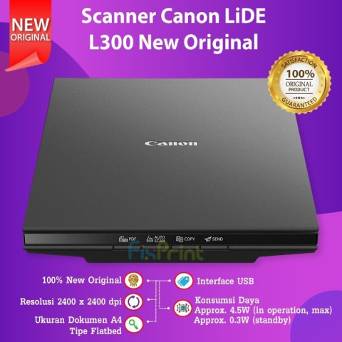 Canon Document Scanner LIDE 400 LIDE 300 Printer AIO MG2570S Print Scan Copy Dokumen original Garansi Resmi New
