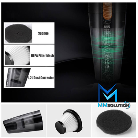 Vacuum Vacum Cleaner Deerma DX115C / DX118C Penyedot Debu Image3