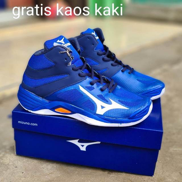 Sepatu voli mizuno wave tornado 2023 thunder Blade murah olahraga pria volly volley.Sepatu olahraga