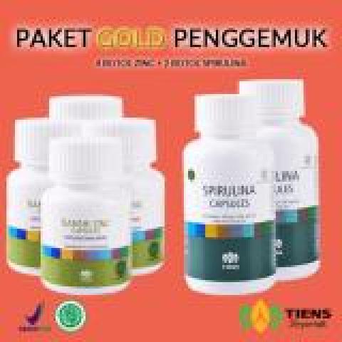 Tiens Penggemuk Badan Herbal [ 4 Zinc + 2 Spirulina ] / Gratis Ongkir / Bisa COD + Gratis Hadiah Image4