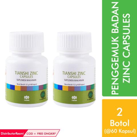Tiens Shop Penggemuk Badan Herbal Paket 2 Zinc / Obat Gemuk Tiens / Bisa COD + Free Ongkir Image4