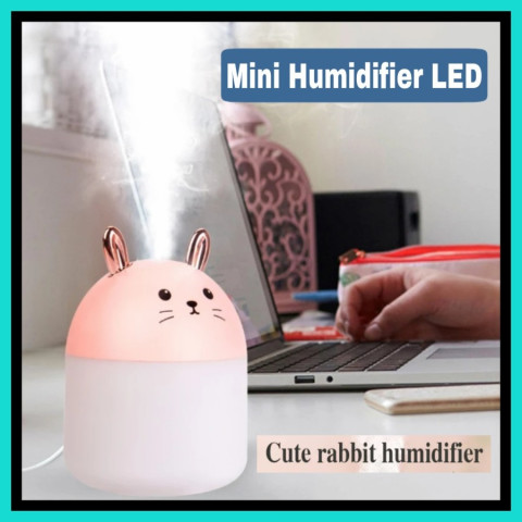 Humidifier Aroma Terapi Rabbit Pelembab Udara USB Kamar / Mobil A11 A-11 A 11 Image4