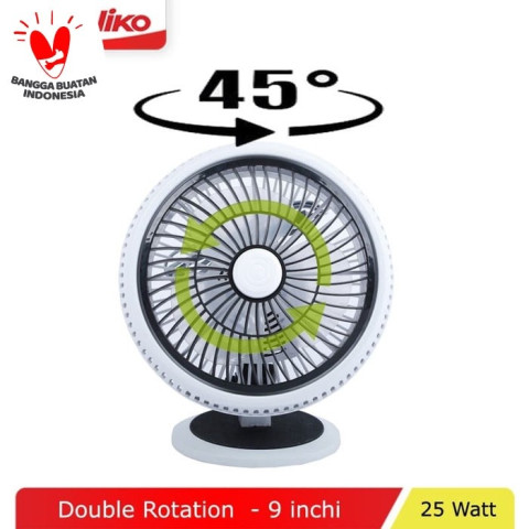 KIPAS ANGIN LISTRIK 2 IN 1 MEJA DAN DINDING KIPAS ANGIN NIKO NK-906A Image2