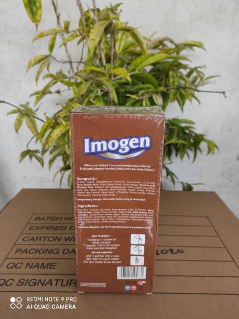 Paket 2 BOX IMOGEN COKLAT ORIGINAL Penambah Berat Badan isi 30 Sachet Image3