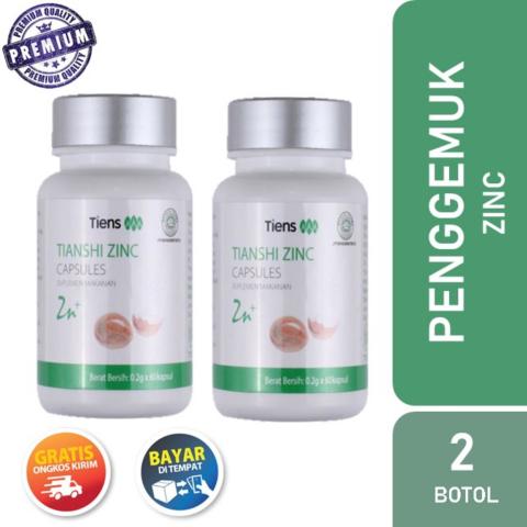Tiens Shop Penggemuk Badan Herbal Paket 2 Zinc / Obat Gemuk Tiens / Bisa COD + Free Ongkir Image2