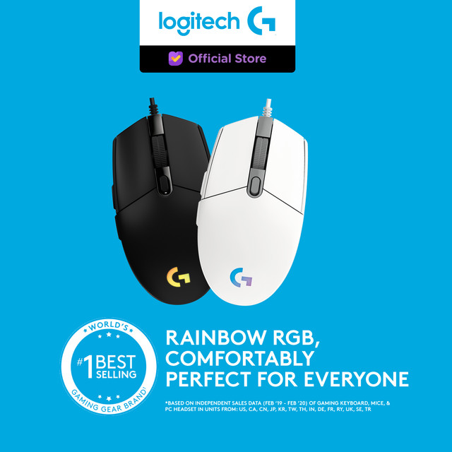 Logitech G203 Mouse Gaming Wired RGB Lightsync with Macro [FS]