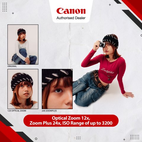 Canon Camera Pocket IXUS 285 HS A - Silver Image3