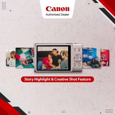 Canon Camera Pocket IXUS 285 HS A - Silver Image5