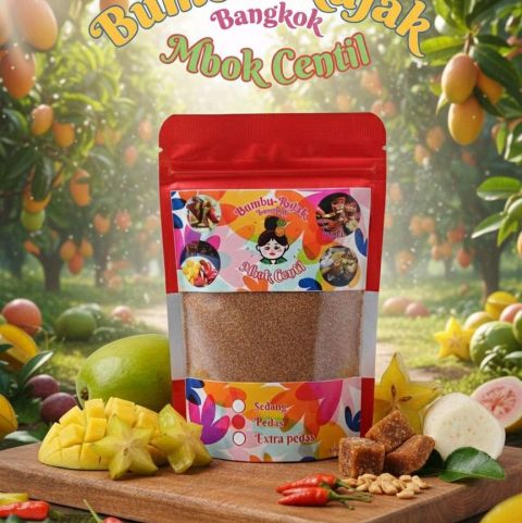 Bumbu Rujak Bangkok Halal 100 gr - Cocol Asinan Mbok Centil