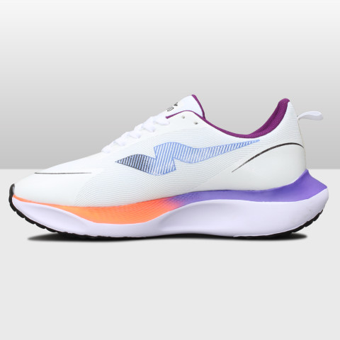 NUEVO Wilmax White Purple Orange Sepatu Running Pria Sepatu Sneakers Olahraga Lari Pria Image3